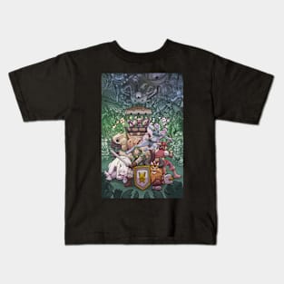 Dungeon Party Adventurers vs Endless Monster Horde. Kids T-Shirt